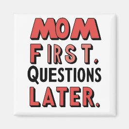 Mama Fragen im späteren Magnet