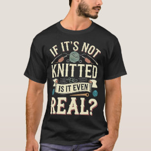 Mama Frauen Garn Häkelliebhaber Lustig T-Shirt