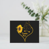 Mama Frenchie Niedliche Frenchie Lovers Postkarte (Stehend Vorderseite)
