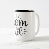 Mama Fuel Kaffee Tasse (VorderseiteRechts)