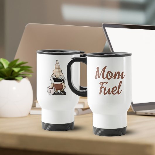 Mama Fuel Niedlicher Gnome-Kaffee Reisebecher