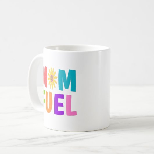 Mama Fuel Tasse (Vorderseite Links)