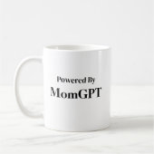 Mama Funny Birthday - Powered by MomGPT - Ai Joke Kaffeetasse (Links)
