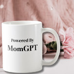 Mama Funny Birthday - Powered by MomGPT - Ai Joke Kaffeetasse<br><div class="desc">Gießen Sie eine Tasse Glanz mit der Tasse "Powered by MomGPT"! Diese clevere Tasse ist für die ultimative Multitasking-Mama gemacht, die mit schnellen, technologisch inspiriert Schlauen und einem unerschöpflichen Angebot an Kaffee (oder Tee) arbeitet. Ob Sie Ihren Morgen erobern, von der Zuhause arbeiten oder eine wohlverdiente Pause genießen wollen, diese...</div>