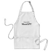 Mama Funny Birthday - Powered by MomGPT - Ai Joke Schürze (Vorne)