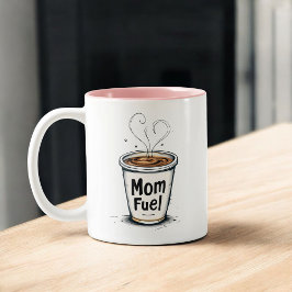 Mama | Funny Coffee Lover Mama Geschenk | Zweifarbige Tasse