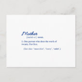 Mama FUNNY Happy Mütter Day Mum Coole Mama Postkarte (Vorderseite)