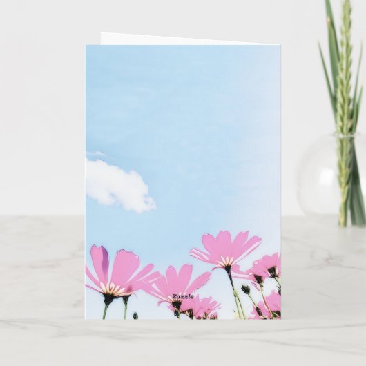 Mama Funny Quote Blume BlumenMuttertag Karte (Rückseite)