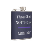 MAMA Funny Sarcastic Sprichwort Flachmann (Rechts)