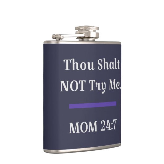 MAMA Funny Sarcastic Sprichwort Flachmann (Rechts)