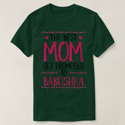 Mama für Babushka Großmutter Mutter Russland T-Shirt (Design vorne)