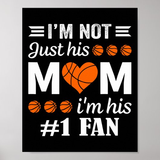 Mama für Basketball-Lüfter Poster (Vorne)
