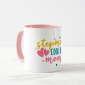 Mama für benutzerdefinierte Schritte Personalisier Tasse (Vorderseite Links)