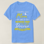 Mama für Busfahrer Funny Mama Schulbusantrieb T-Shirt (Design vorne)