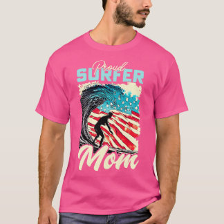 Mama für den professionellen Surfer T-Shirt