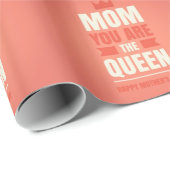 Mama für die Königin Geschenkpapier (Rolleneckpunkt)
