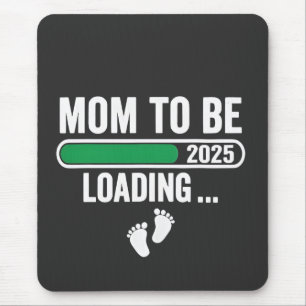 Mama für die Mama Schwangerschaft 2025 Neujahr Mousepad