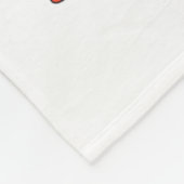 Mama für die menschliche Creme Golden Retriever Mü Fleecedecke (Ecke)