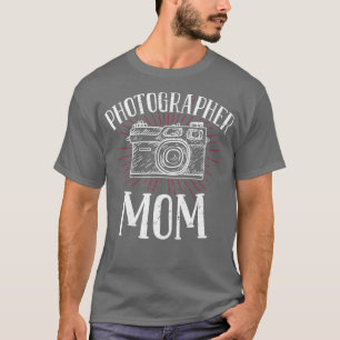Mama für Fotografen - Fotokamera T-Shirt