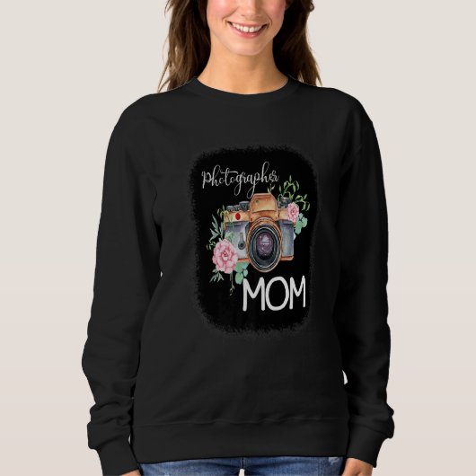 Mama für Fotografen Sweatshirt (Vorderseite)