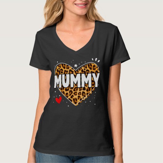 Mama für Frauen Großmutter Muttertag Weihnachtsman T-Shirt (Vorderseite)