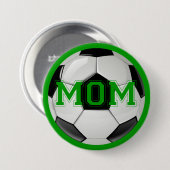 Mama für Fußball Button (Vorne & Hinten)
