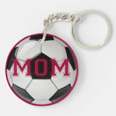 Mama für Fußball Schlüsselanhänger (Rückseite)