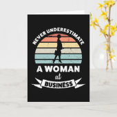 Mama für Geschäftsfrau Karte (Gelbe Blume)