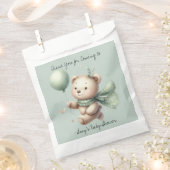 Mama für grüne Bärendusche Geschenktütchen (Ausgeschnitten)