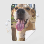 Mama für Haustiere Foto Golfhandtuch (Insitu)