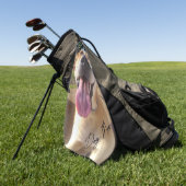 Mama für Haustiere Foto Golfhandtuch (Gras)