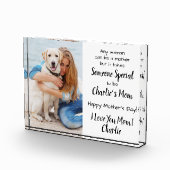 Mama für Haustiere Muttertag Fotoblock (Rechts)