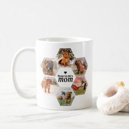 Mama für Hunde benutzerdefinierte BildCollage mit  Kaffeetasse