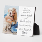 Mama für Hunde Foto Muttertag Fotoplatte (Seite)