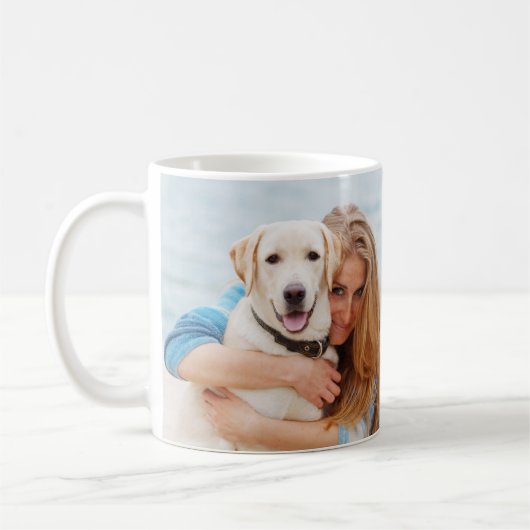 Mama für Hunde Foto Muttertag Kaffeetasse (Links)