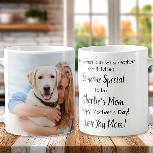 Mama für Hunde Foto Muttertag Kaffeetasse