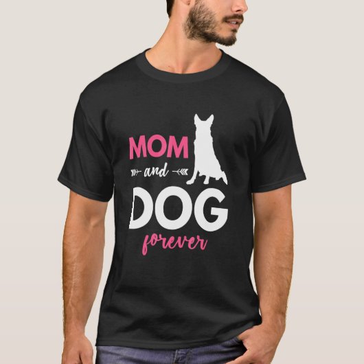 Mama für Hunde T-Shirt (Vorderseite)