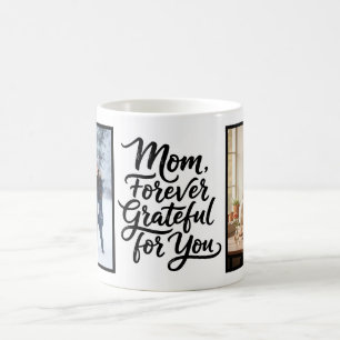 Mama für immer dankbar Soft Script 2 Foto Kaffeetasse
