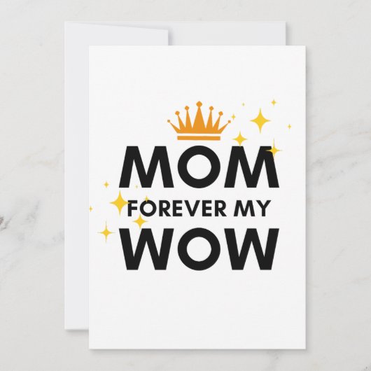 Mama für immer meine Mama, Grußkarten (Vorderseite)