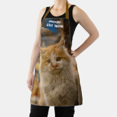 Mama für Katzen mit benutzerdefiniertem Cat-Foto,  Schürze (InSitu)