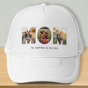 Mama für Kindernamen und Fotos Trucker Hat Truckerkappe