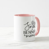 Mama für kleine Unternehmen Tasse (VorderseiteRechts)