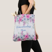 Mama für lila Blumenunterricht Tasche (Von Nahem)