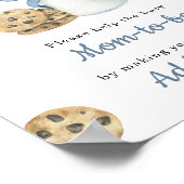 Mama für Milchbug-Babydusche Poster (Ecke)