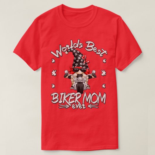 Mama für Oma Biker T-Shirt (Design vorne)