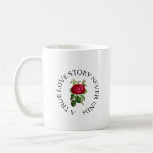 Mama für Recht Floral Rose Bouquet Tasse (Links)