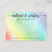 Mama für Regenbogenfarbenkarte Begleitkarte (Vorderseite)