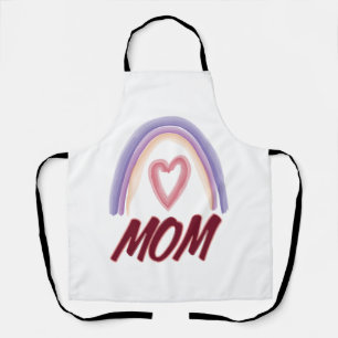 Mama für Wasserfarben Schürze