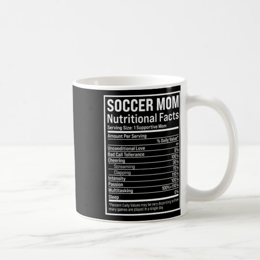 Mama Fußball Mama Ernährung Funny Mütter Kaffeetasse (Rechts)