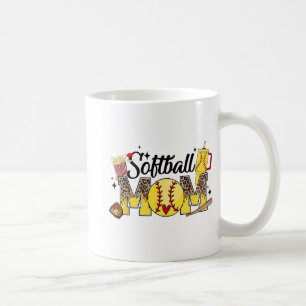 Mama Game Day Vibes Mütter Day Women Softball Mama Kaffeetasse